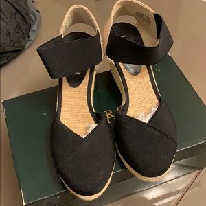 Ralph Lauren espadrilles heel
